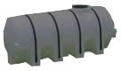 Horizontal plastic water tank
