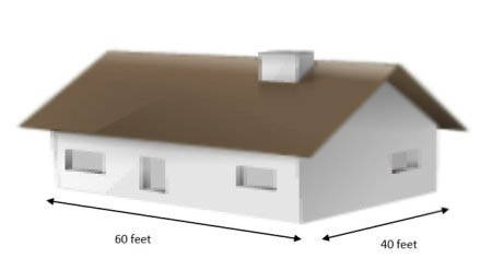 house square feet calculation