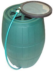 RainBarrel with Screen Mesh